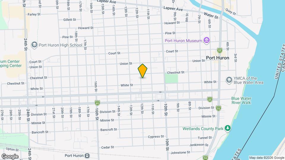 1418 12th St Map and Location Details