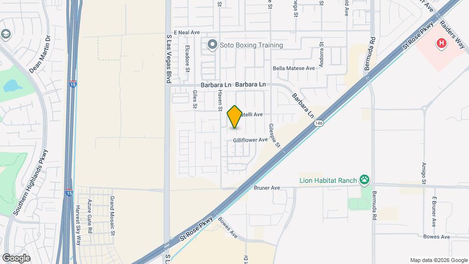 11881 Magliana St Map and Location Details