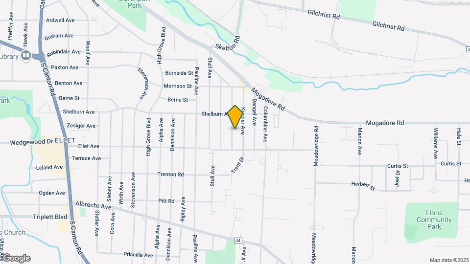 153 Thorlone Ave Map and Location Details