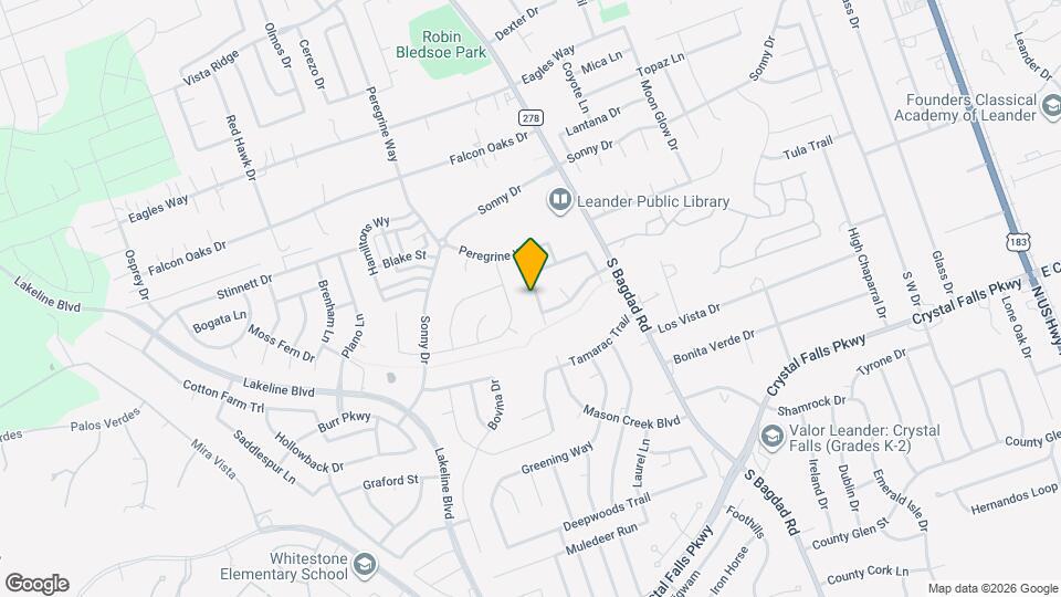 1311 Mason Creek Blvd Map and Location Details