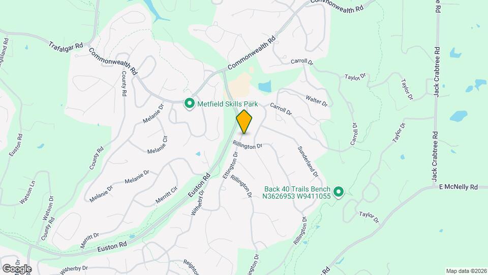 11 Ettington Dr Mapa y Detalles de la Ubicación
