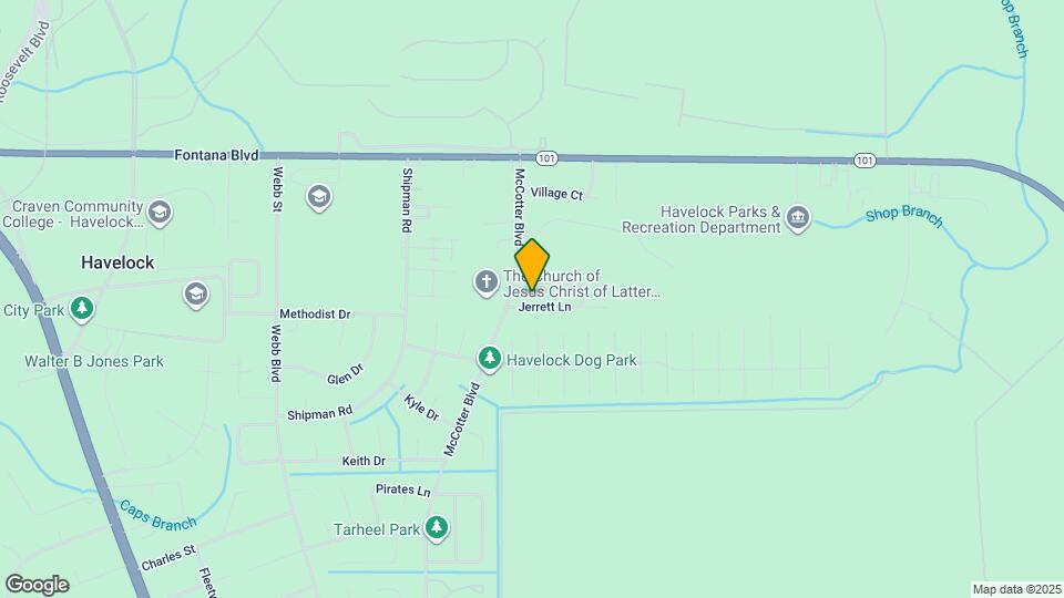 109 Jerrett Ln Map and Location Details