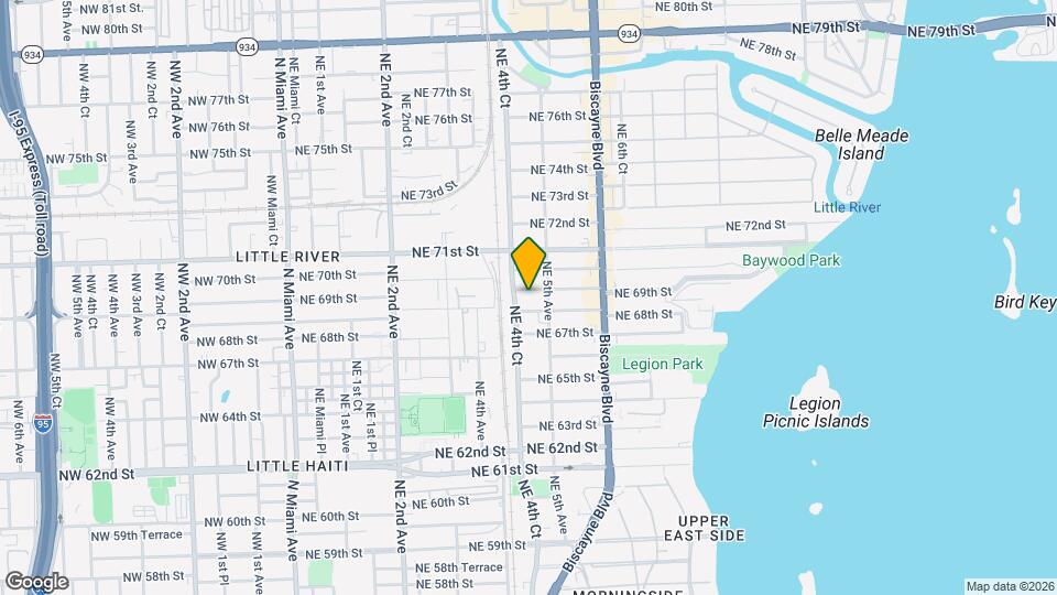 442 NE 69th St Map and Location Details