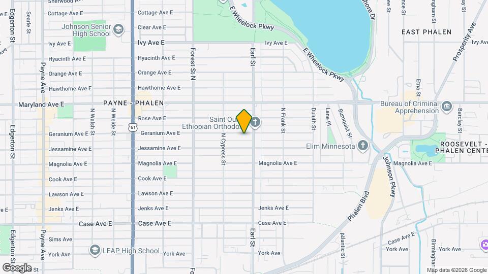 1040 Geranium Ave E Mapa y Detalles de la Ubicación