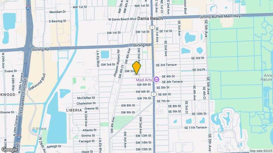 210 SW 4th St Map and Location Details