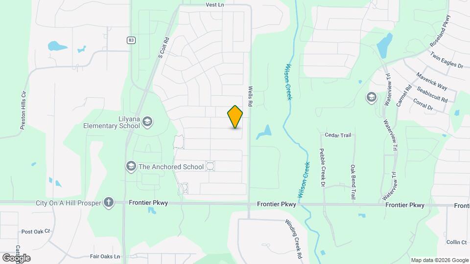 1705 Bird Cherry Ln Map and Location Details