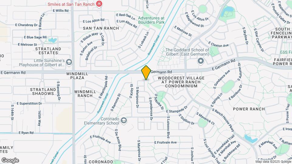 4075 S Hemet St Map and Location Details