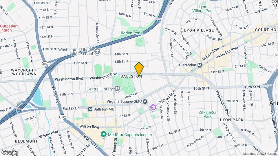 1041 N Monroe St Map and Location Details