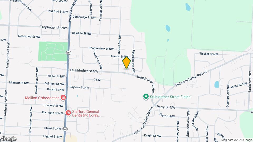 7611 Stuhldreher St NW Map and Location Details