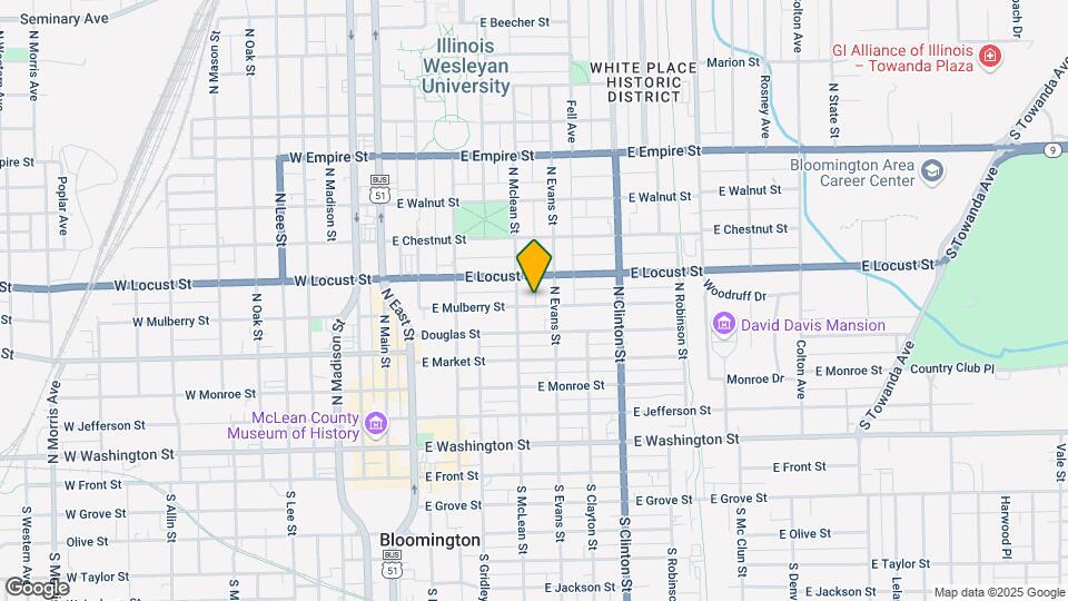 404 E Mulberry St, Unit 2nd floor Map and Location Details