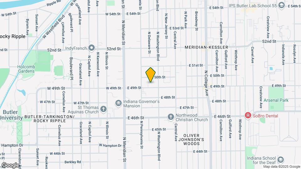 204 E 49th St Mapa y Detalles de la Ubicación