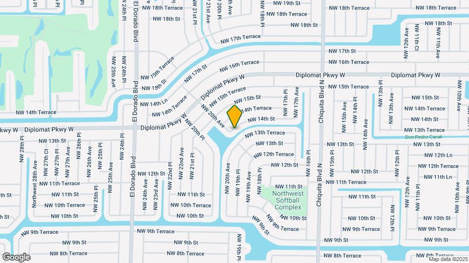 1916 NW 14th St Map and Location Details