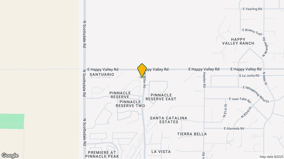 24853 N 75th Way Map and Location Details