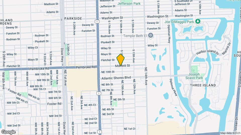 932 Moffett St Map and Location Details