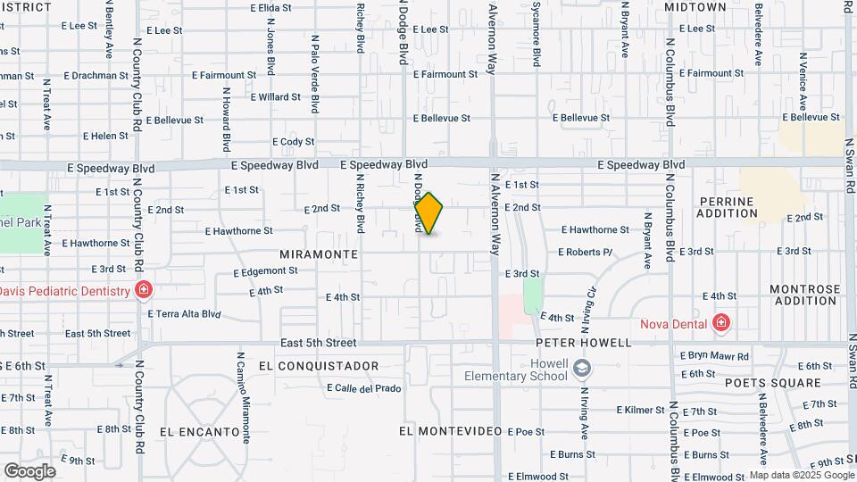 3701 E 3rd St Map and Location Details