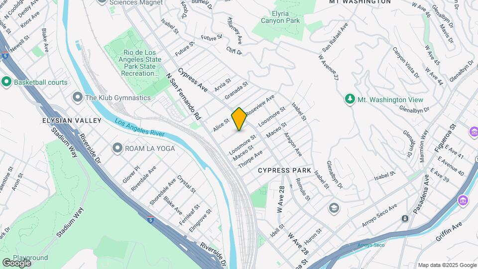 2656 Roseview Ave, Unit 0 Map and Location Details