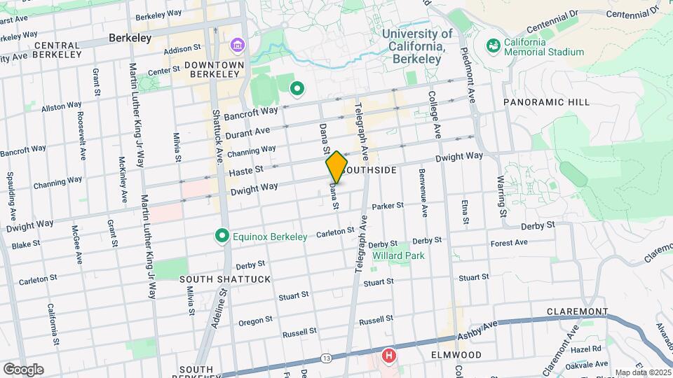 2513-2515 Dana St Mapa y Detalles de la Ubicación