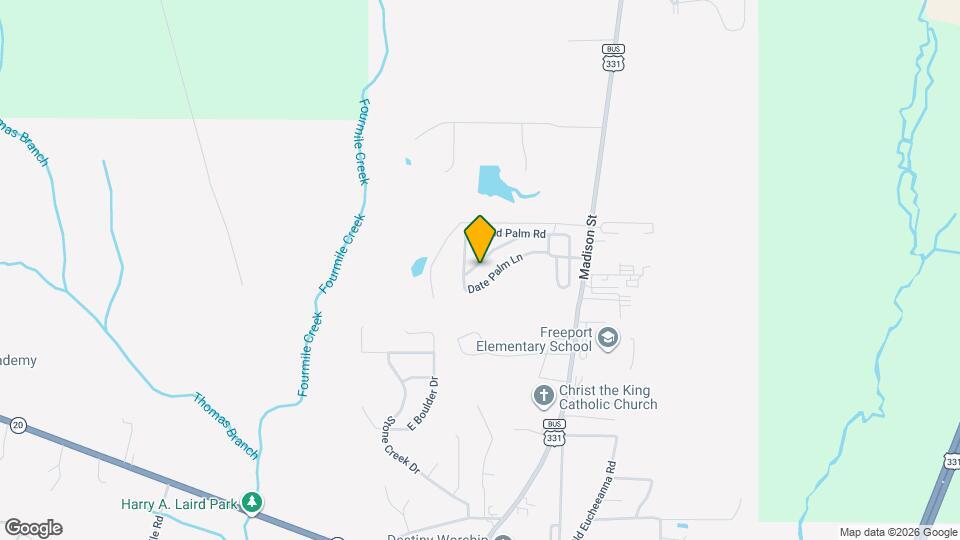 322 Date Palm Ln Map and Location Details