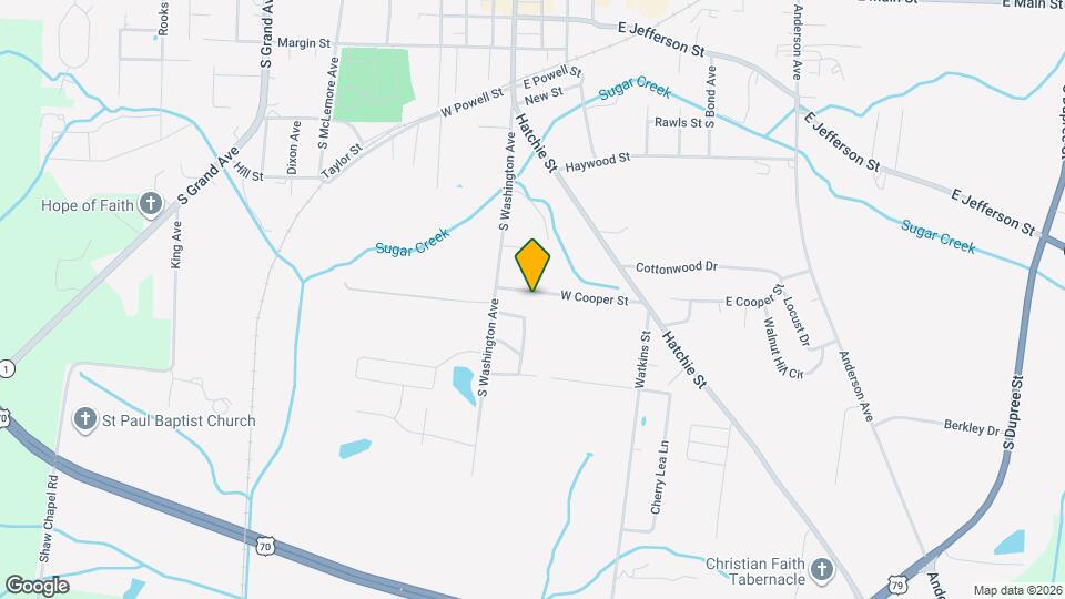 40 W Cooper St Map and Location Details