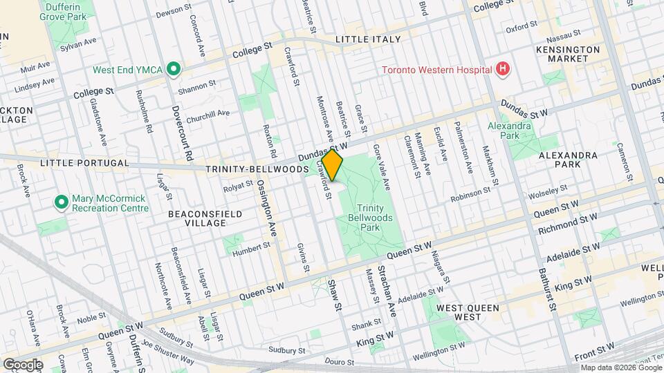 221 Crawford St Map and Location Details