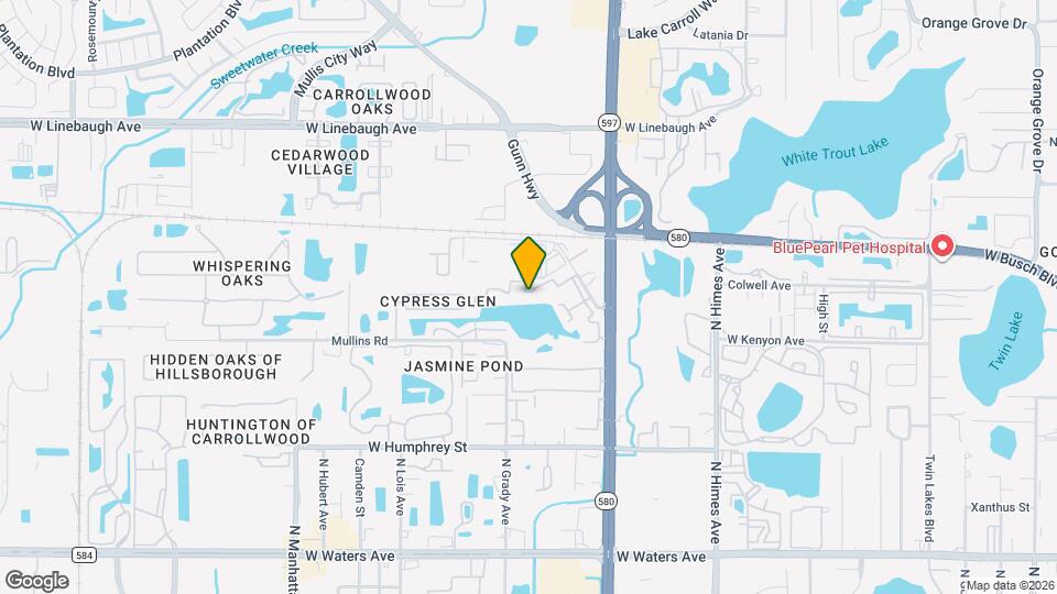 4020 Cortez Dr Map and Location Details