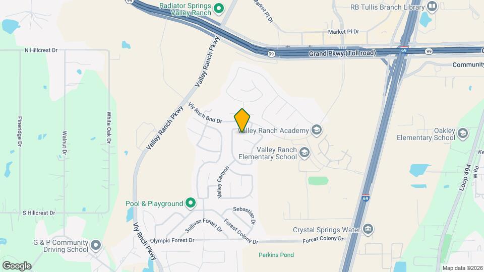 21405 Surrey Glen Ct Map and Location Details