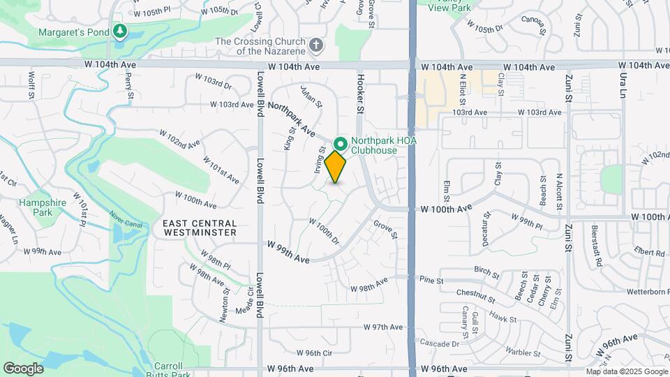 10073 Hooker Way Map and Location Details