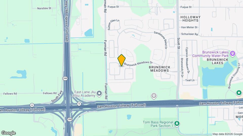 14323 Brunswick Point Ln Map and Location Details