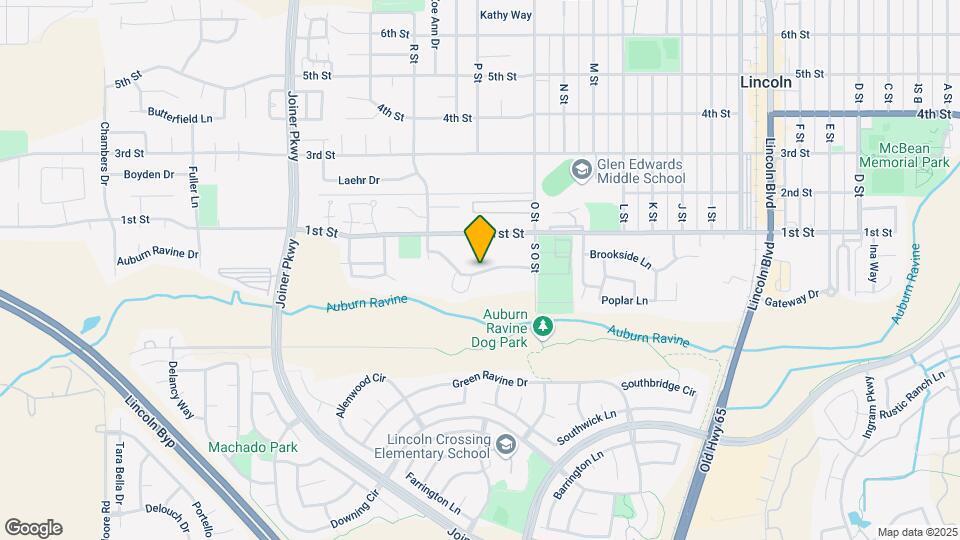 Auburn Creek Apartments Map and Location Details