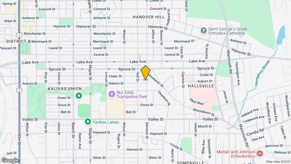 394 Belmont St Map and Location Details