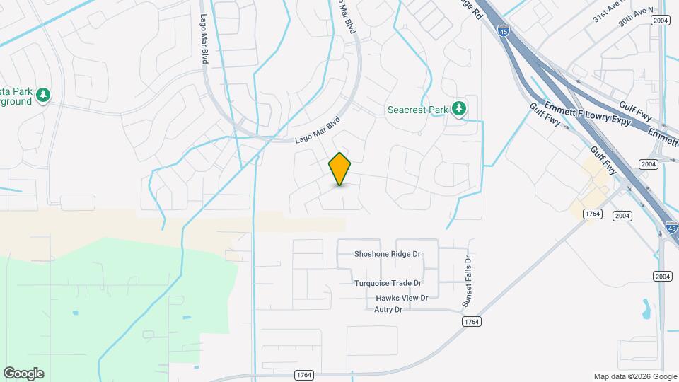 12629 Pirate Bend Dr Map and Location Details