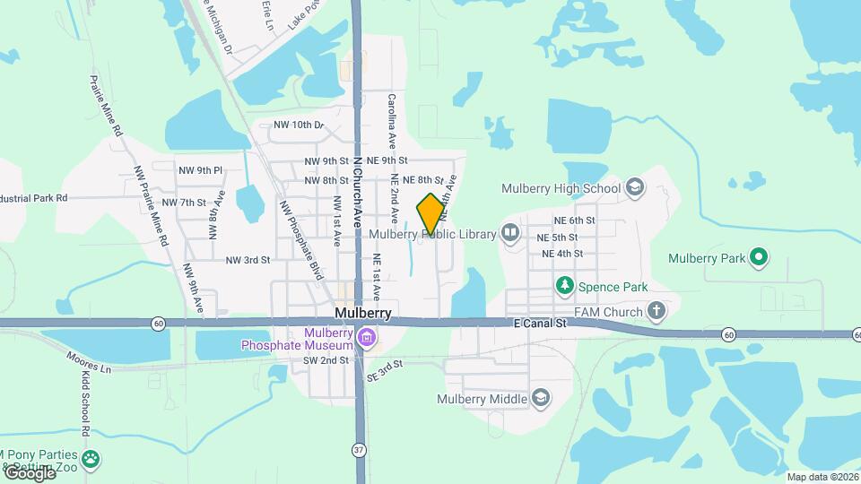 311 NE 5th St Map and Location Details