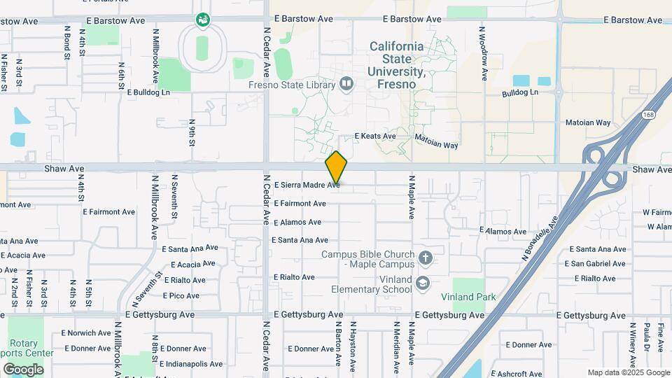 4486 E Sierra Madre Ave Mapa y Detalles de la Ubicación