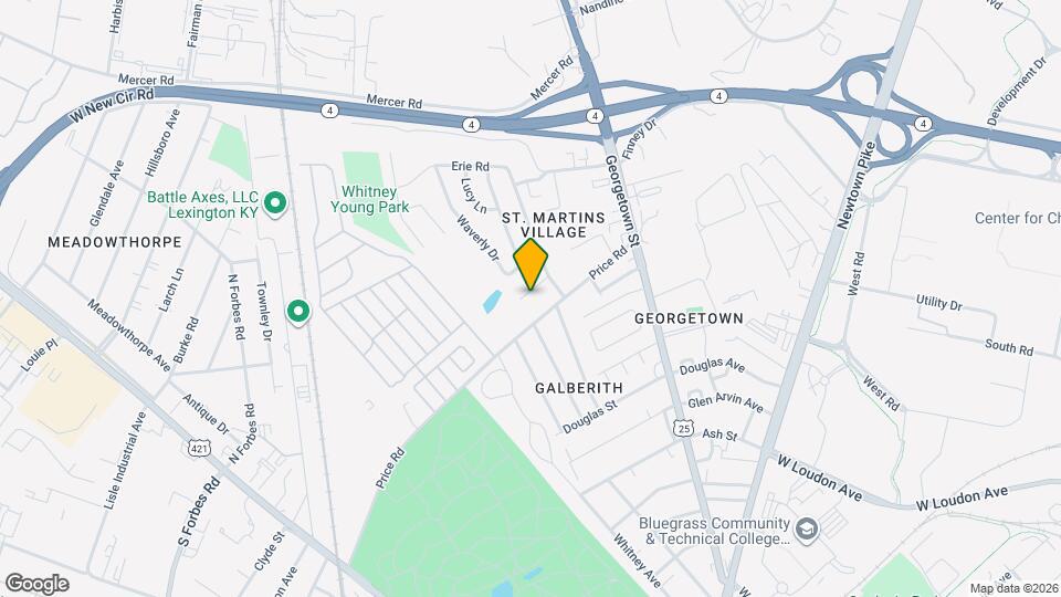 420 Tibbs Ln Map and Location Details