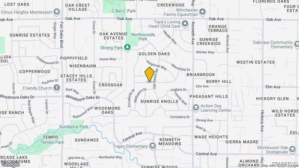 8332 Cranford Way Map and Location Details