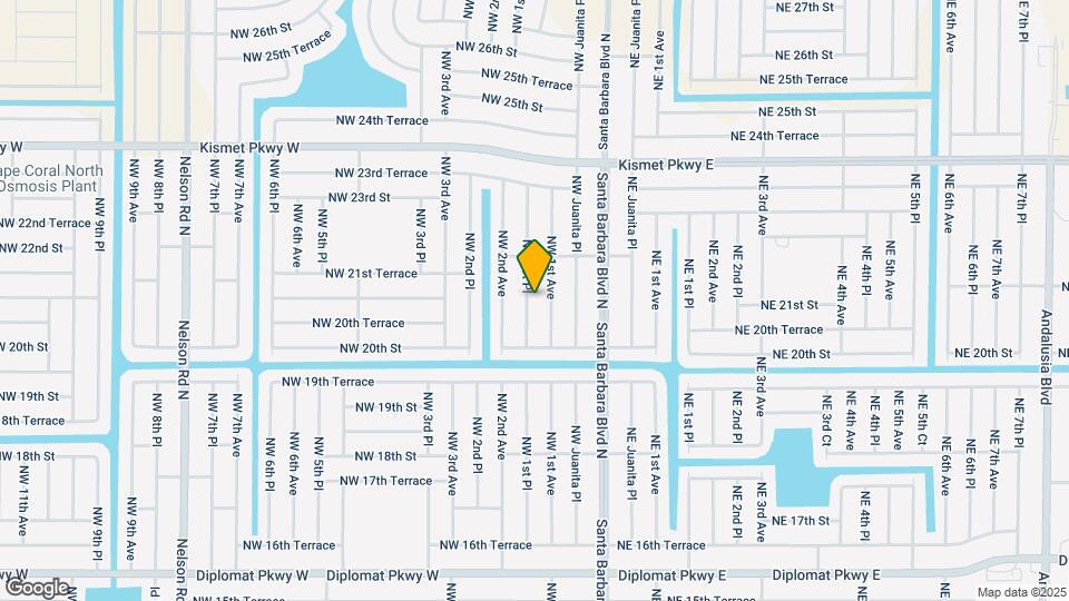 2033 NW 1st Pl Map and Location Details
