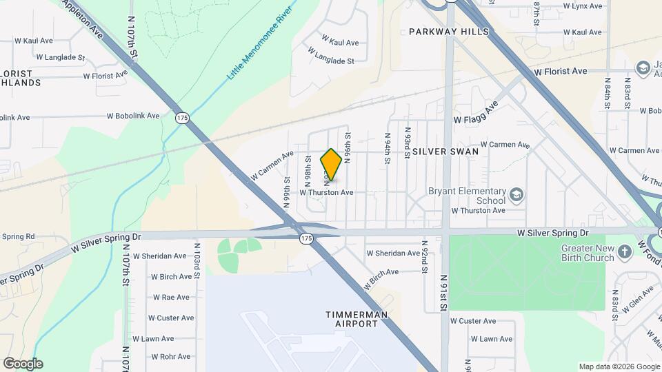 5710 N 97th St Map and Location Details