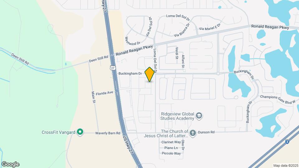 2579 Winsome Wy Map and Location Details