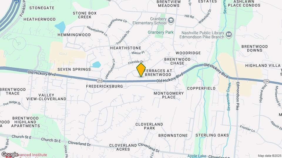 632 Palisades Ct Map and Location Details