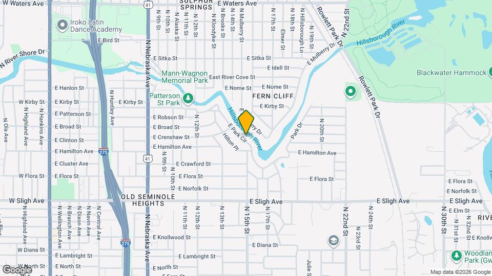 1424 E Park Cir Map and Location Details