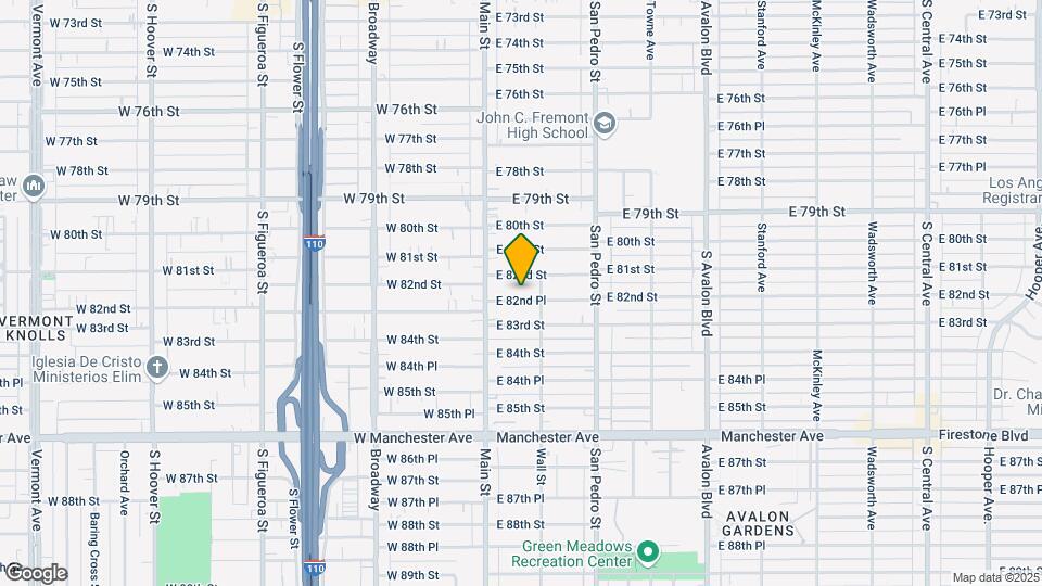 139 E 82nd Pl Map and Location Details
