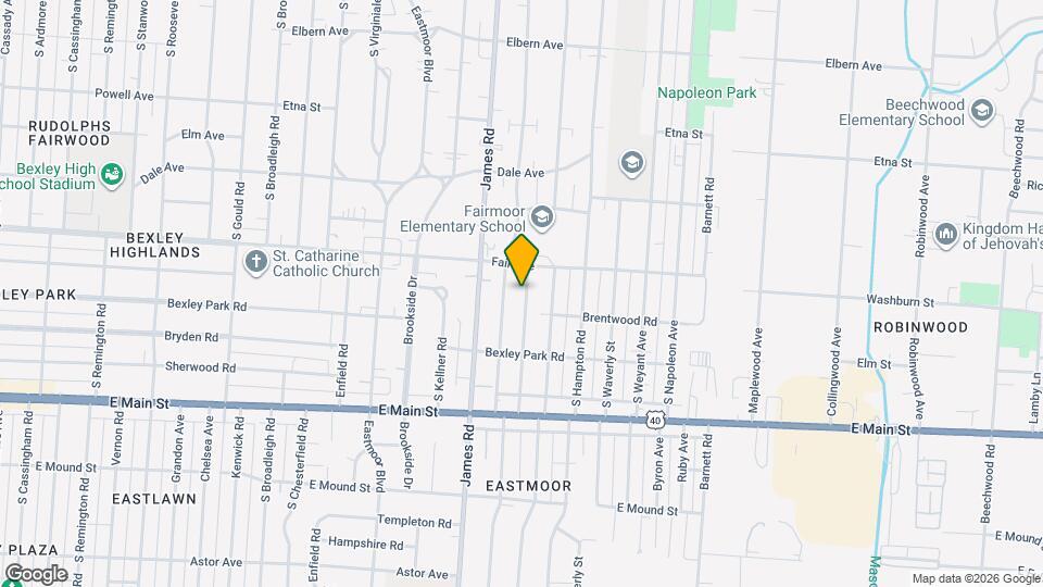 561 S Everett Ave Map and Location Details