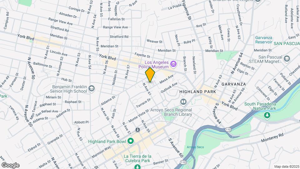 6111 Mesa Ave Mapa y Detalles de la Ubicación