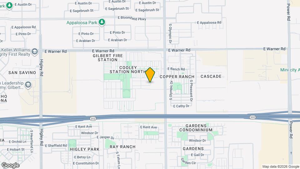 3908 E Sabra Ln Mapa y Detalles de la Ubicación