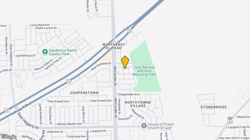 11206 Redstone Peak Pl Map and Location Details