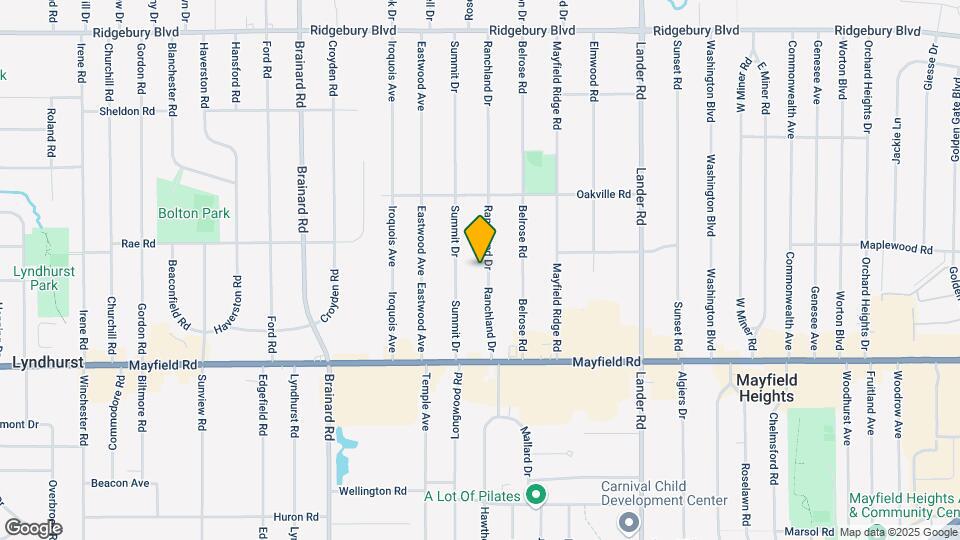 1346 Ranchland Dr Map and Location Details