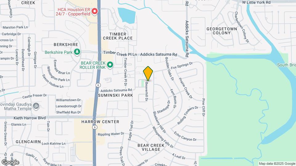 5208 Beaverhill Dr Map and Location Details