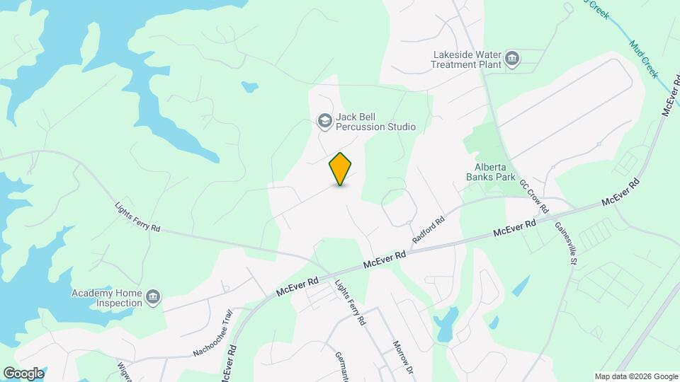 6268 Cove Creek Dr Mapa y Detalles de la Ubicación