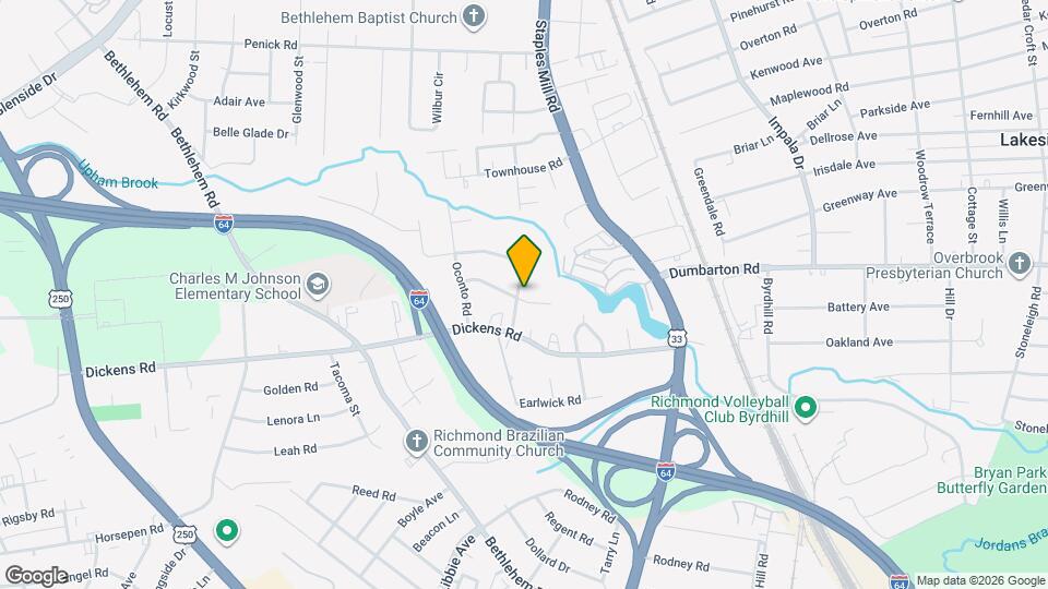 5310 Windingbrook Rd Mapa y Detalles de la Ubicación
