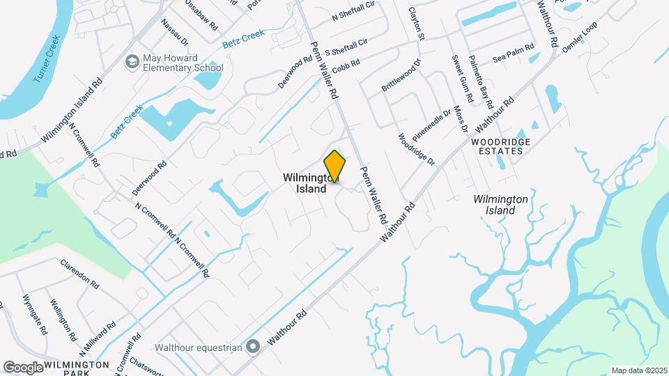 MAA Wilmington Island Mapa y Detalles de la Ubicación